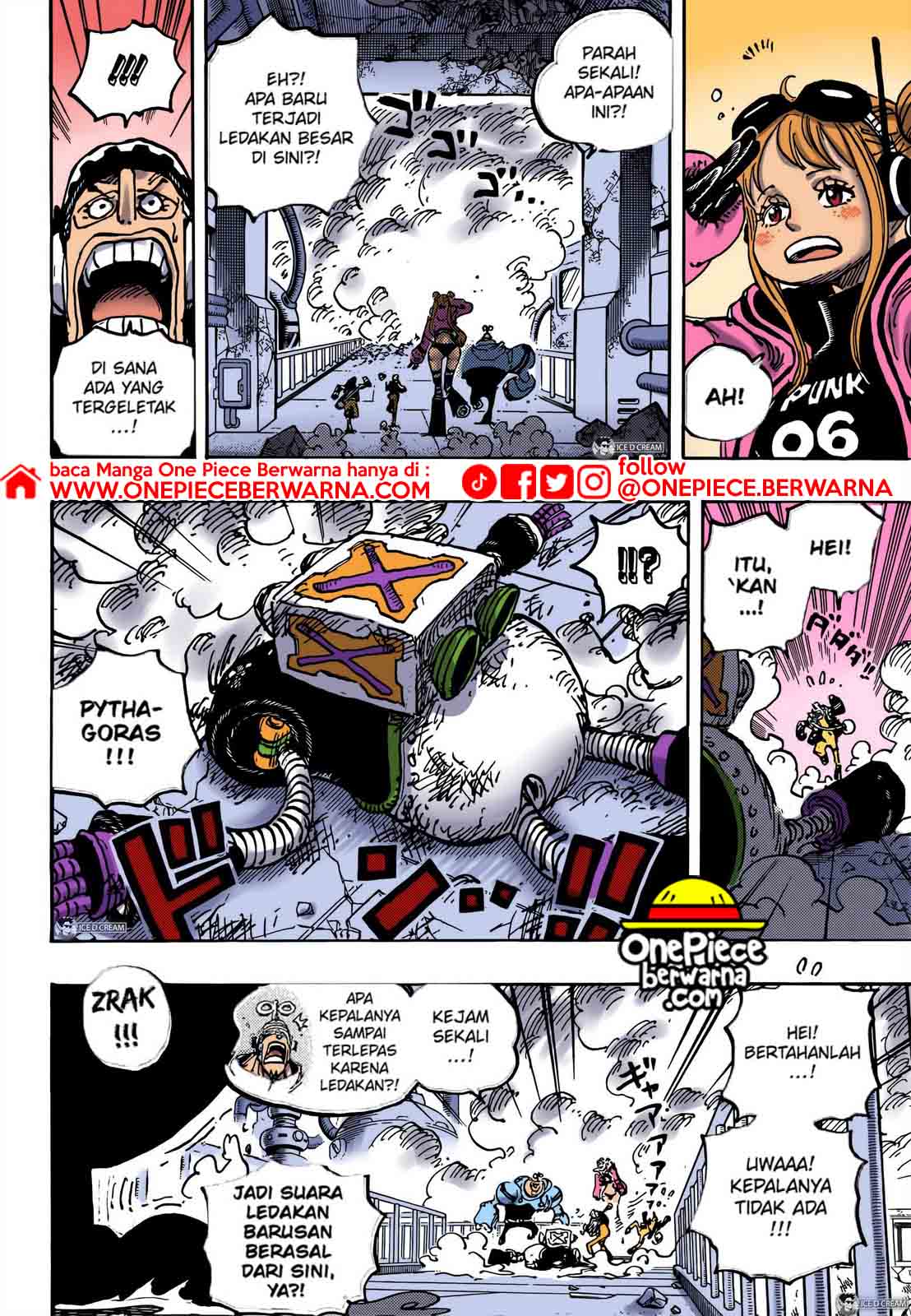 Baca manga komik One Piece Berwarna Bahasa Indonesia HD Chapter 1075